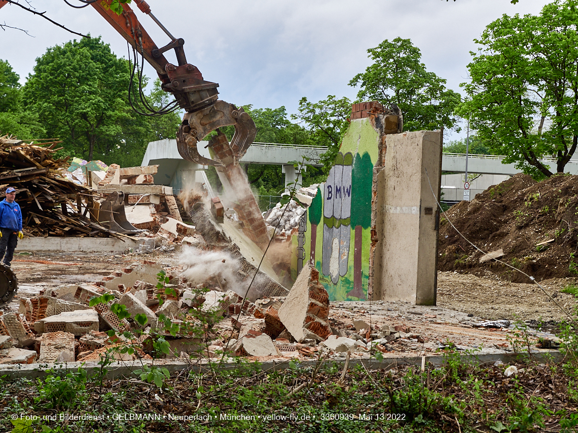 13.05.2022 - Baustelle am Haus für Kinder in Neuperlach